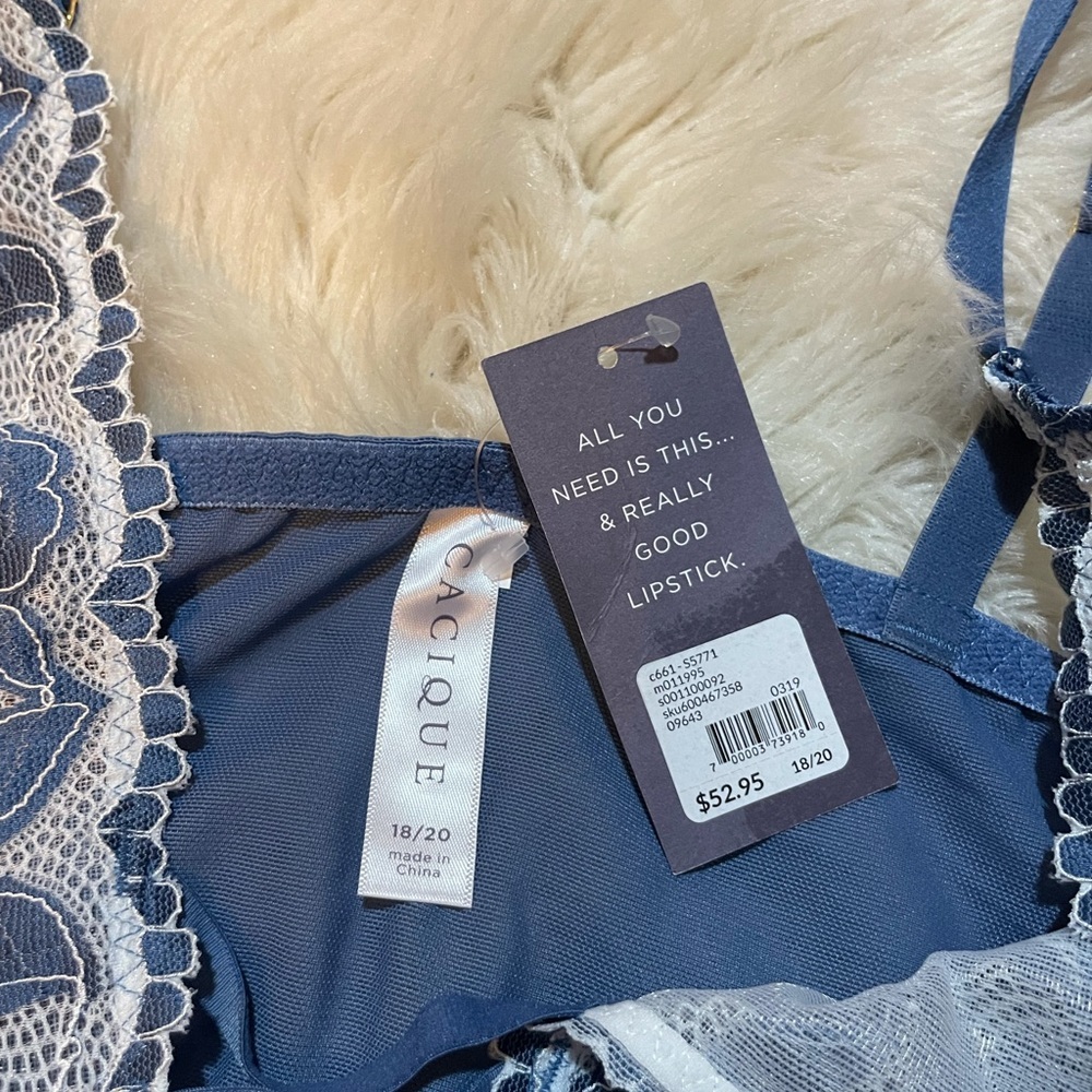 Cacique Lingerie, new with tags on! Size 18/20 - Picture 3 of 4